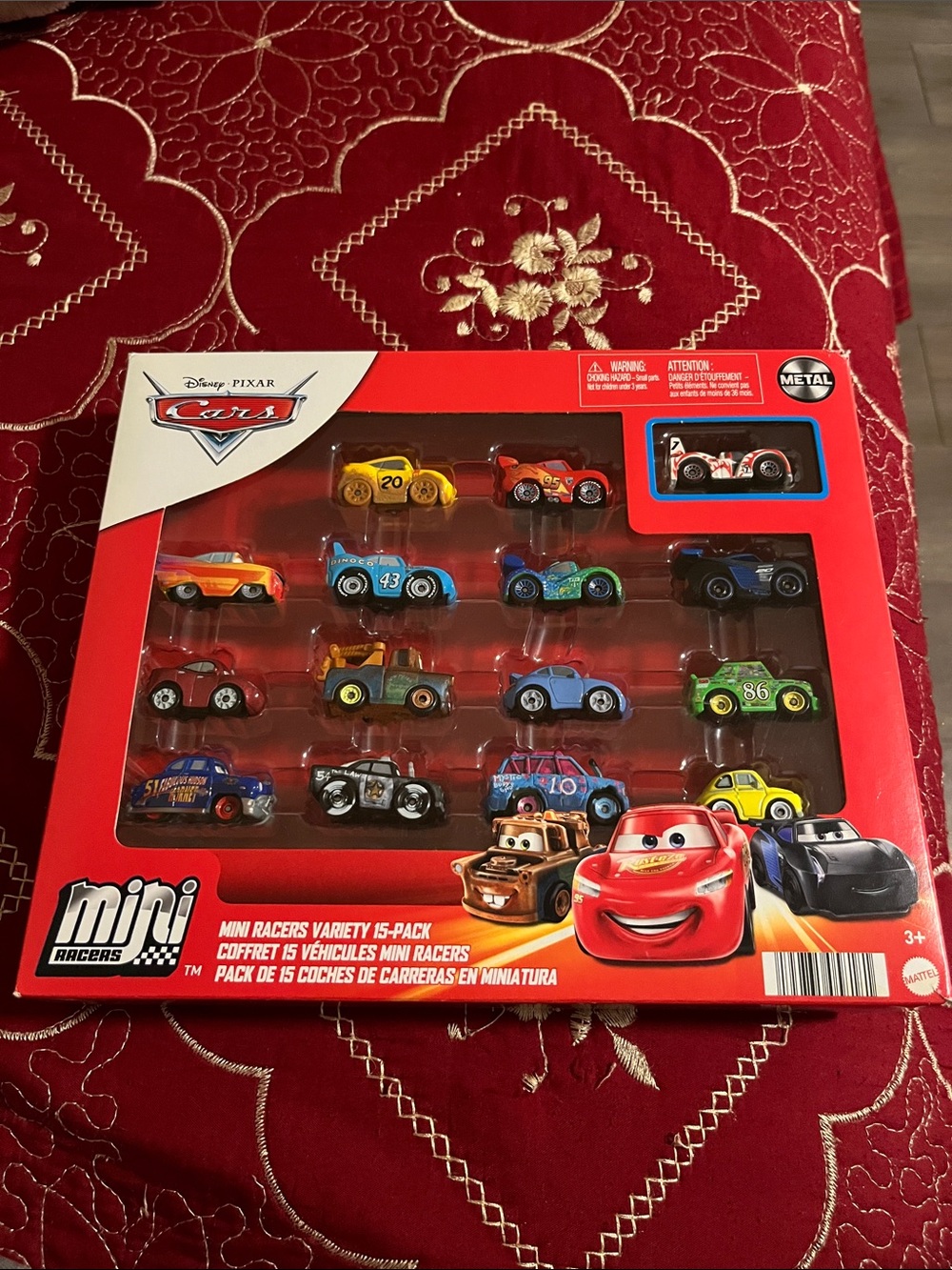 Disney Cars Mini Racers Variety 15-Pack - Multi-Color